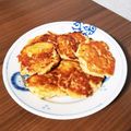 Asuka0515's cooksnap of when they made 紅しょうが入りはんぺんのフワフワ焼き♪.