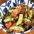 低カロ探検隊's cooksnap of when they made 黒きくらげとトマトの中華風サラダ.