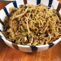 低カロ探検隊's cooksnap of when they made 糸こんにゃくの高菜炒め.