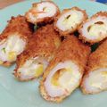 プイプイin青空号's cooksnap of when they made チーズがとろ～り★ちくわポテトのフライ.
