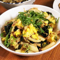 低カロ探検隊's cooksnap of when they made わかめとたけのこのシーチキン卵炒め.