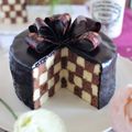 ちゃんねるゆみ's cooksnap of when they made チョコレートリボン☆デコレーションに！.