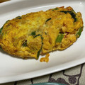 Halü★mama's cooksnap of when they made トマトとほうれん草のオムレツ.