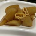 Halü★mama's cooksnap of when they made 簡単！１０分でイカと焼き大根の絶品煮.