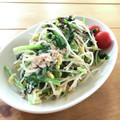 mayuyuキッチン's cooksnap of when they made 簡単5分♡こまツナもやしの塩昆布マヨサラ.