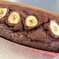 ゆっきぃ0327's cooksnap of when they made バレンタインに簡単♡生チョコバナナケーキ.