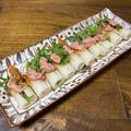 みじょーん's cooksnap of when they made 竹輪のしそチーズ挟み☆梅マヨソース.