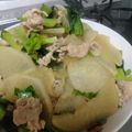 うさまる50's cooksnap of when they made あっさり小松菜大根豚肉炒め＊.