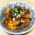 おじ☆さん's cooksnap of when they made 簡単♪ご飯がススム★厚揚げのキムチ煮！.