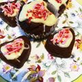ここっち's cooksnap of when they made ❁バレンタインに大人可愛いカップケーキ❁.