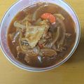えみりんたん's cooksnap of when they made 残ったカレーでお蕎麦屋さん風カレーうどん.