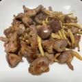 okamelove's cooksnap of when they made 砂肝とキノコのアヒージョ風.
