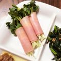 Yuzuksc's cooksnap of when they made 超絶簡単☆ハムカイワレ.