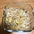 ♡くりーむ♡'s cooksnap of when they made 콩나물コンナムル(豆もやしの和え物).