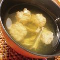 figaron311's cooksnap of when they made えびしんじょのお吸い物。.