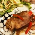 ぷりぷりちょこ's cooksnap of when they made 簡単！甘辛美味しい！白菜の肉巻き.