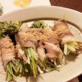 にーなんぐ's cooksnap of when they made 【野菜ソムリエ】京壬生菜の肉巻き.