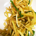 67luna's cooksnap of when they made 大根の皮とピーマンのきんぴら.