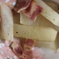 クックZ8J4H4☆'s cooksnap of when they made ベーコンと大根のうま塩ガリバタ炒め.