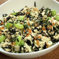 クックZ8J4H4☆'s cooksnap of when they made 枝豆とひじきの白和え.