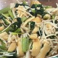 クックZ8J4H4☆'s cooksnap of when they made 小松菜えのきのお浸し.