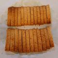 misaa0219's cooksnap of when they made バレンタイン♡サクホロ米粉クッキー.