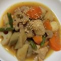 クック5DSHUJ☆'s cooksnap of when they made 大根たっぷりの根菜煮物.