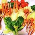まゆは見習い★'s cooksnap of when they made ふわっサクッ☆カニの爪のフリッター.