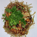 mauna_kea's cooksnap of when they made オースワン・タイ牡蠣の卵とじともやし炒め.