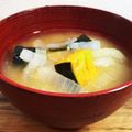 horseland's cooksnap of when they made 自然な甘み✿カボチャと玉ねぎの味噌汁.