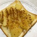 ゆみらんたん's cooksnap of when they made パイナップル☆バターシナモントースト.
