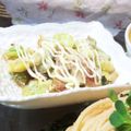 淳mama's cooksnap of when they made そら豆とベーコンのさっくり焼き.
