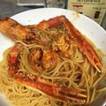 ♪ミネラル♪'s cooksnap of when they made 有頭アカザエビのパスタ.