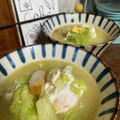 leafmama's cooksnap of when they made ★ごま香る白菜とさつま揚げのみそ汁★.