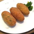 クック5E2Q86☆'s cooksnap of when they made 【米粉】クリーミーなクリームコロッケ.