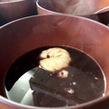 konochin's cooksnap of when they made 計量不要!! あずき缶で簡単おしるこ.