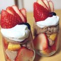 マロまま★'s cooksnap of when they made バレンタイン✾簡単✾苺のチョコパフェ.