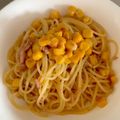 クックWXS6PK☆'s cooksnap of when they made 簡単！コーンとツナのスパゲティ.
