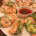あいまるち's cooksnap of when they made 簡単に巻けるエビとアボカドの生春巻き.