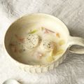 tomome's cooksnap of when they made 貝なし！ダシダdeコク旨クラムチャウダー.