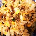 みりん調味料's cooksnap of when they made ささっと10分！子供大好き納豆チャーハン.
