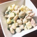 なーなちゃん's cooksnap of when they made ♡大豆とシーチキンのわさびマヨサラダ♡.