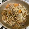 hina_mam's cooksnap of when they made 豚バラ肉のもやし炒め.