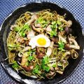 辰夫女子's cooksnap of when they made 茶そばで::塩昆布焼きそば::.
