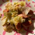 自由キッチン's cooksnap of when they made 朝食にウインナーと玉ねぎレタス炒め.