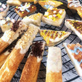 mmmi8's cooksnap of when they made しみチョコラスク for バレンタイン♡.