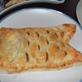 KAKIPII's cooksnap of when they made こどもの日に簡単☆こいのぼりパイ.