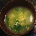 xMARILYNx's cooksnap of when they made ＊三つ葉と卵のかきたまスープ.