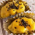 ぼっさんずらぶ♡'s cooksnap of when they made 美味しくスイートポテトができました❗.