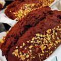 ωаκο's cooksnap of when they made バレンタインに♡ダブルチョコバナナケーキ.